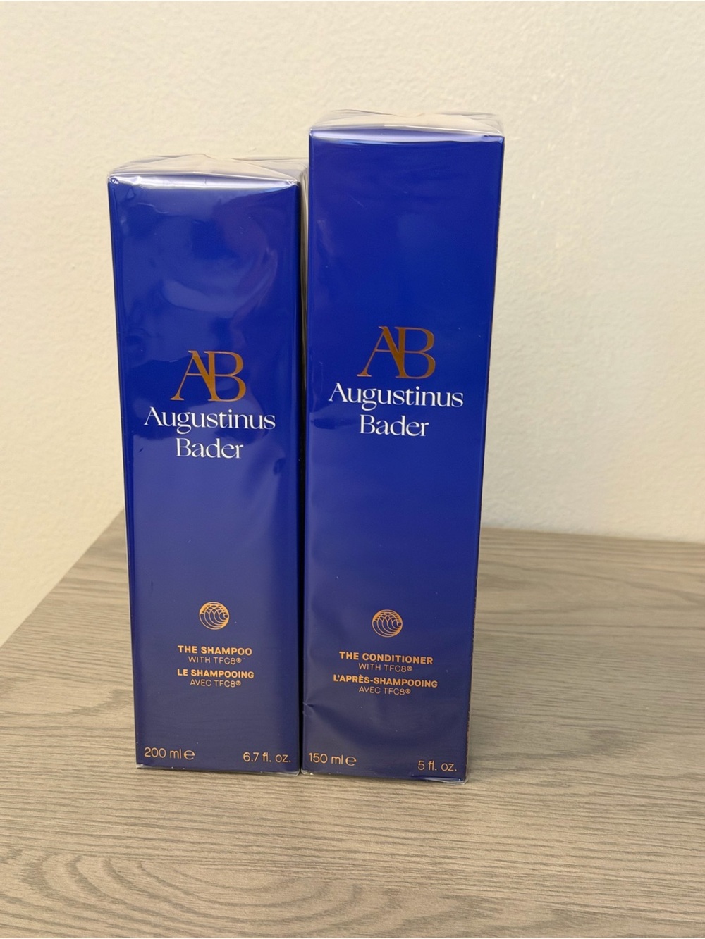 Augustinus Bader The Shampoo & Conditioner TFC8 Set NEW Sealed